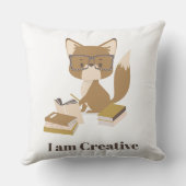 Positive Affirmation Kids Reading Decor Kissen (Rückseite)