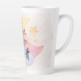 Positive Affirmation Latte Tasse | Inspirierend