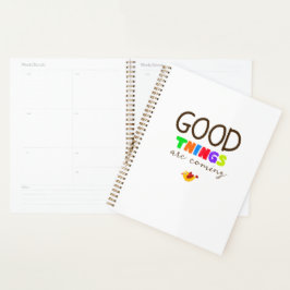 Positive Affirmation Personalized Planner Planer