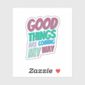 Positive Affirmation Sticker  (Blatt)