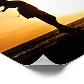 Positive Affirmation über Selbstwertplakat Poster (Ecke)