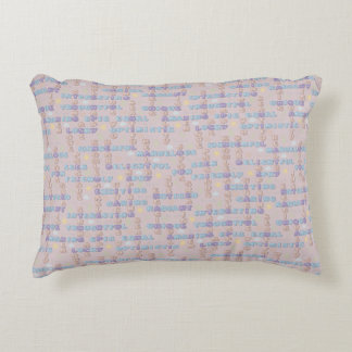 Positive Affirmationen Baby Nursery Rosa Dekokissen