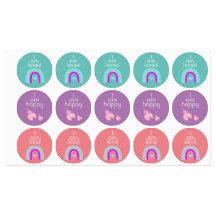 Positive Affirmations Aufkleber