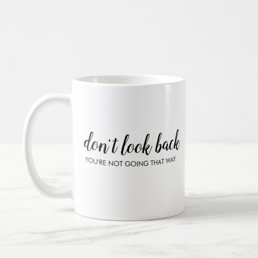 Positive Affirmations Coffee Tasse (Links)