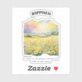 Positive Affirmative Card Aufkleber (Blatt)