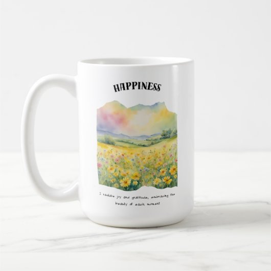 Positive Affirmative Card Kaffeetasse (Links)