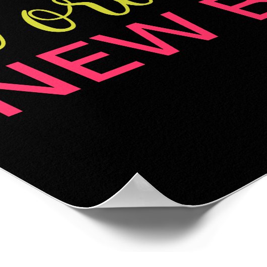 Positive Affirmative Forginess Healing Energy Poster (Ecke)