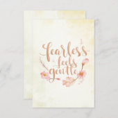 Positive Affirmative Grußkartenstationery (Vorne/Hinten)