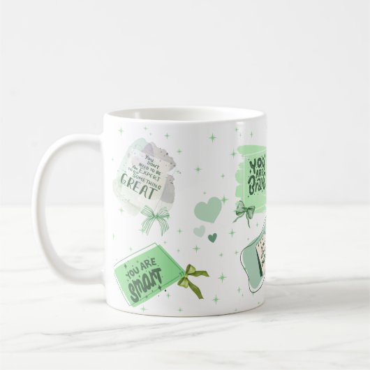 Positive Affirmative Tasse (Links)