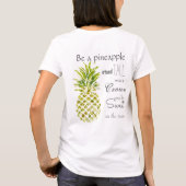Positive Ananas T-Shirt (Rückseite)