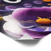 Positive Ansichten rund um die Mauer Kunst Fotodruck (Ecke)