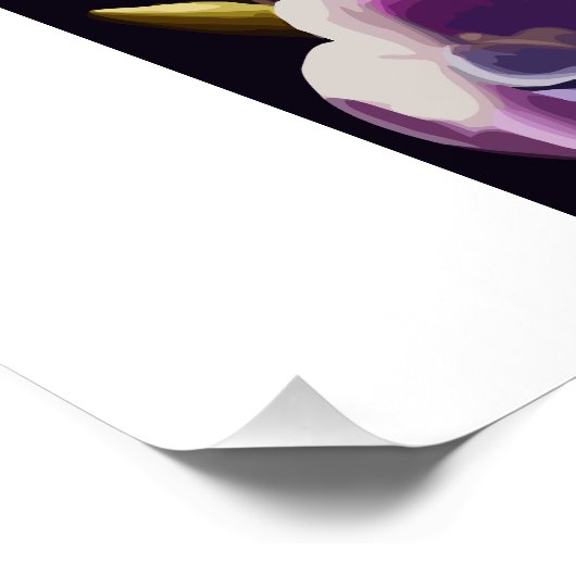 Positive Ansichten rund um die Mauer Kunst Poster (Ecke)