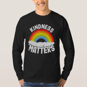 Positive Anti Mobbing Regenbogen Sped Lehrer Freun T-Shirt