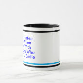 Positive ArbeitKostenvoranschlag für Mitarbeiter, Tasse (Zentrum)