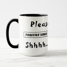 " Positive Beats" Bar " Tasse
