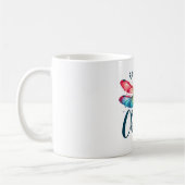 Positive Bejahung der Libellen Kaffeetasse (Links)