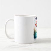 Positive Bejahung der Libellen Kaffeetasse (Links)