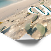 Positive Bejahung | Ich bin es wert, Liebe zu habe Poster (Ecke)