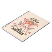 Positive Bejahung Notizblock (Linke Seite)