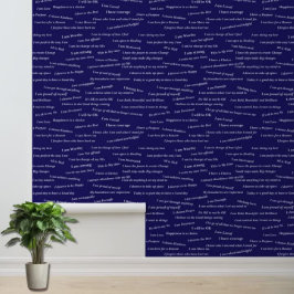 Positive Bejahung | Selbstversorgungs-Vision Tapete