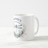 Positive Bejahungen der Libellen Kaffeetasse (VorderseiteRechts)