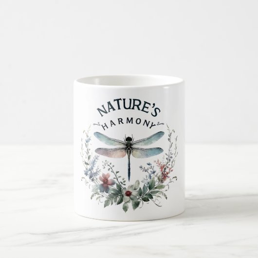 Positive Bejahungen der Libellen Kaffeetasse (Mittel)