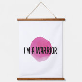 positive Bejahungen der Liebe Wandteppich Mit Holzrahmen (Vorderseite)