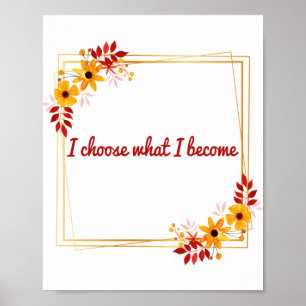 positive Bejahungen der Motivation Poster