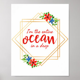 positive Bejahungen der Selbstannahme Poster