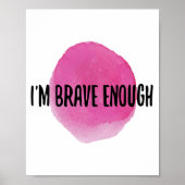 positive Bejahungen der Selbstversorgung Poster (Vorne)