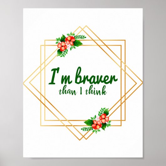 positive Bejahungen des Lebens Poster (Vorne)