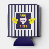 Positive Bejahungen, die Sie Got haben Dosenkühler (Rückseite)