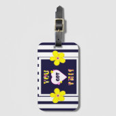 Positive Bejahungen, die Sie Got haben Gepäckanhänger (Vorderseite Vertikal)