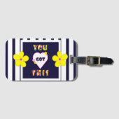 Positive Bejahungen, die Sie Got haben Gepäckanhänger (Vorderseite (Horizontal))