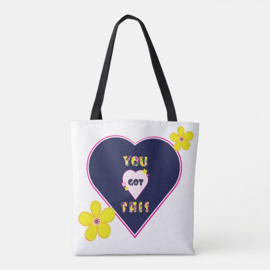 Positive Bejahungen, die Sie Got haben Tasche (Rückseite)