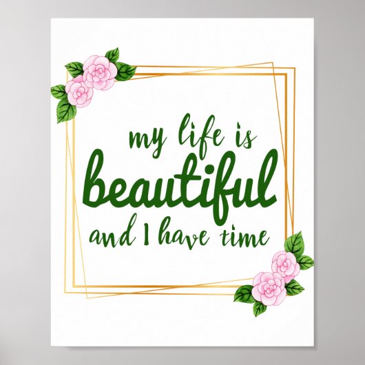 positive Bejahungen für die Akzeptanz von Arbeit u Poster (Vorne)