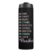 Positive Bejahungen für Frauen in Personalisiertem Thermosbecher (Vorderseite)