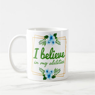 positive Bejahungen für harte Arbeiter Kaffeetasse