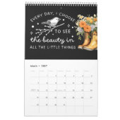 Positive Bejahungen Kalender (Mär 2027)