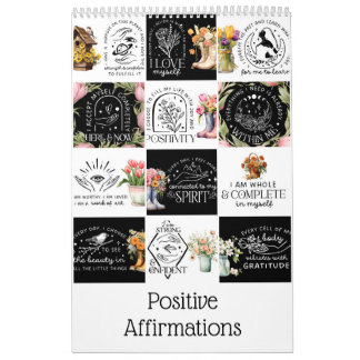 Positive Bejahungen Kalender