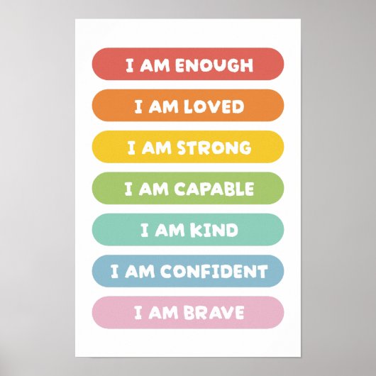 Positive Bejahungen Poster (Vorne)