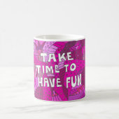 Positive Bejahungen selbst Liebe entspannend Kaffeetasse (Mittel)