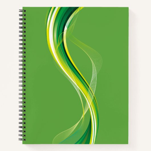 Positive Bejahungen: Spiral-Notebook mit Selbstver Notizblock (Vorderseite)