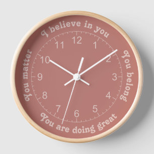 Positive Bejahungen Uhr