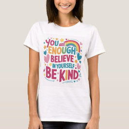 Positive Bejahungen und Ermächtigung - Kinder T-Shirt