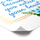 positive Bejahungsquoten für sie Poster (Ecke)