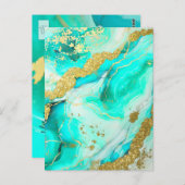 Positive Bekräftigung Lassend Schmerz und Wut Postkarte (Vorne/Hinten)