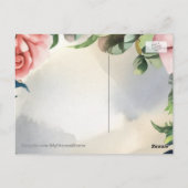 Positive Bekräftigung Lassend Schmerz und Wut Postkarte (Rückseite)