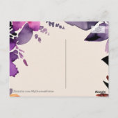 Positive Bekräftigung Lassend Schmerz und Wut Postkarte (Rückseite)