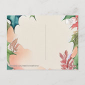 Positive Bekräftigung Lassend Schmerz und Wut Postkarte (Rückseite)